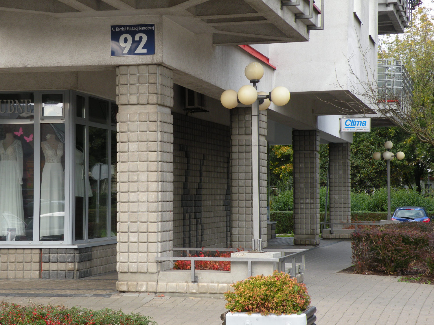 Zdjęcie architektury budynku Budynki mieszkalno-usługowe